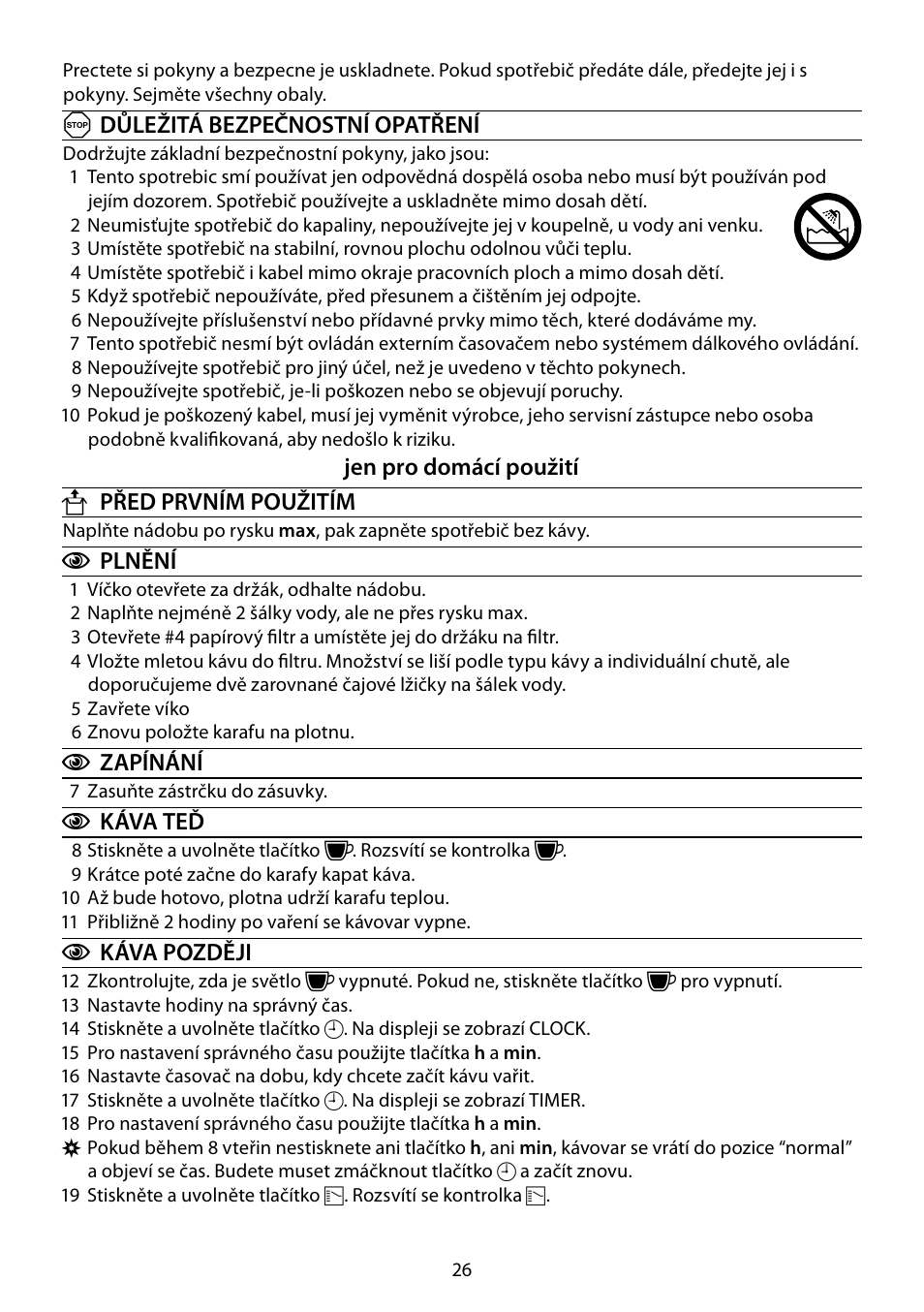 RUSSELL HOBBS MONO User Manual | Page 26 / 48