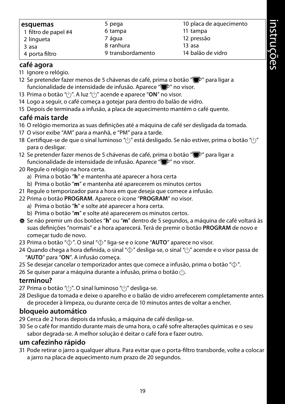 RUSSELL HOBBS FUTURA User Manual | Page 19 / 68