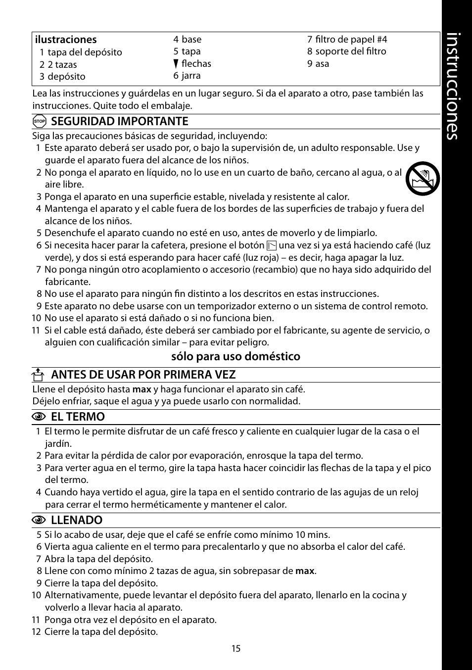 RUSSELL HOBBS STYLO User Manual | Page 15 / 68