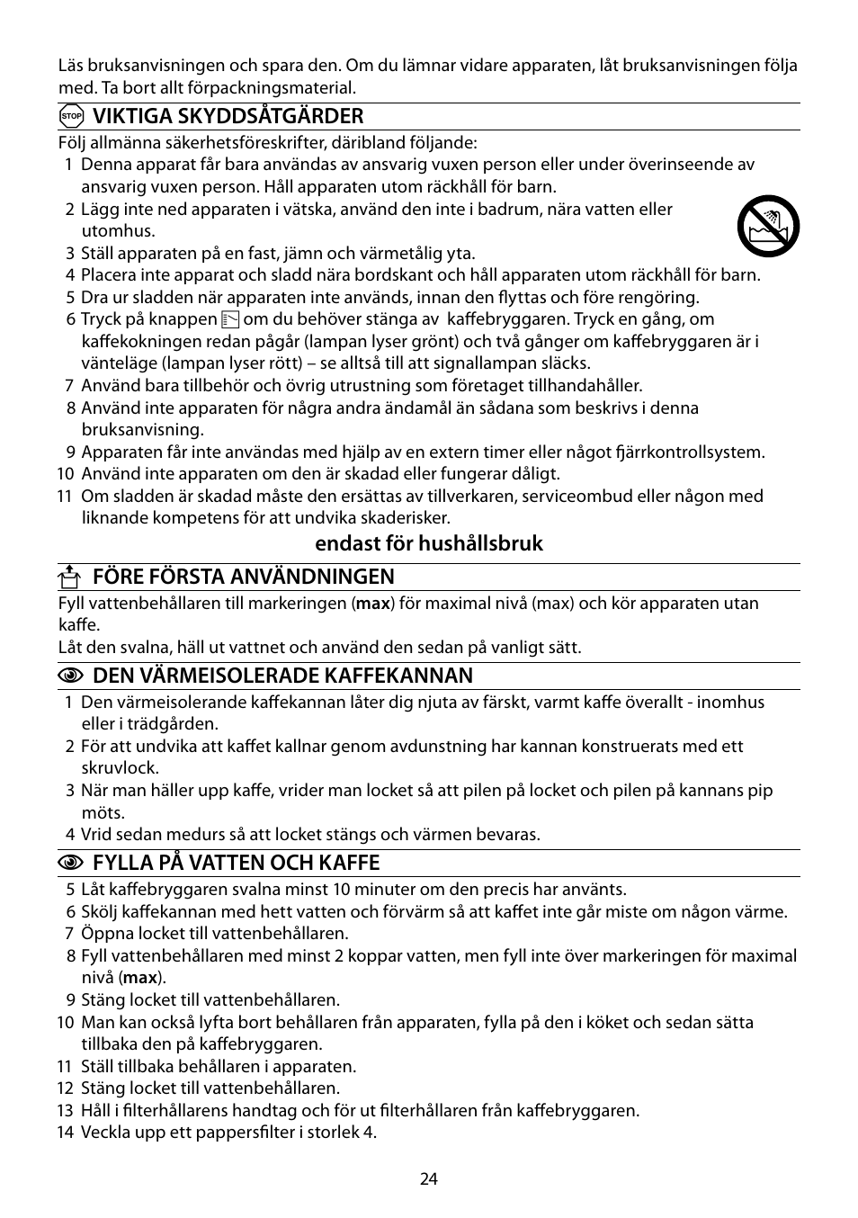 RUSSELL HOBBS STYLO User Manual | Page 24 / 68