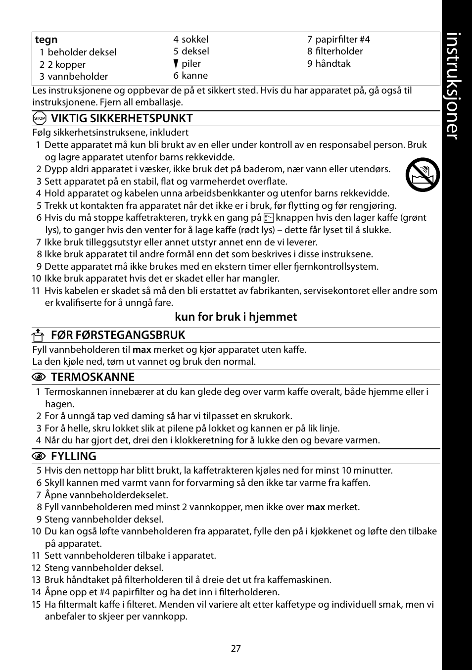 RUSSELL HOBBS STYLO User Manual | Page 27 / 68