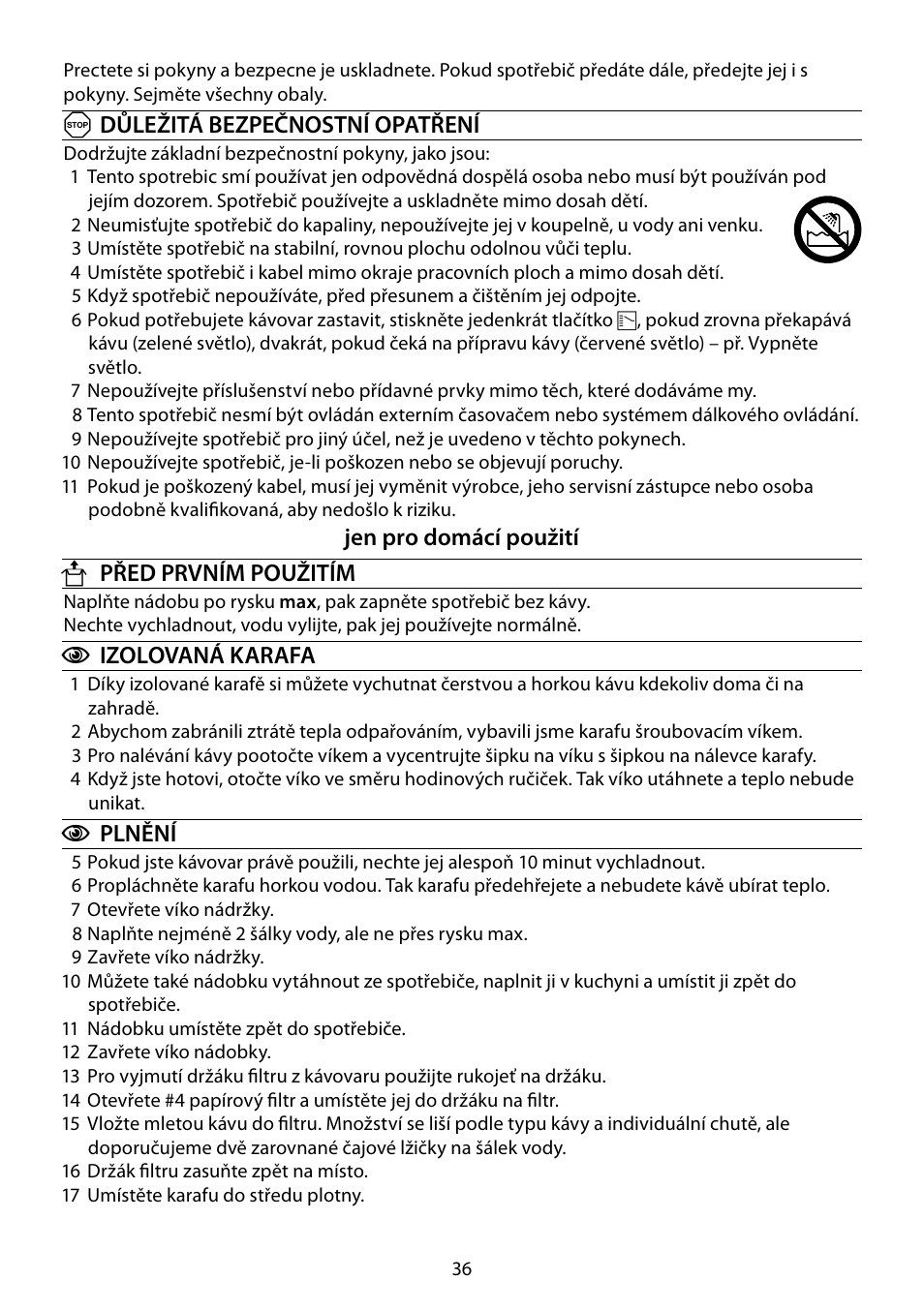 RUSSELL HOBBS STYLO User Manual | Page 36 / 68