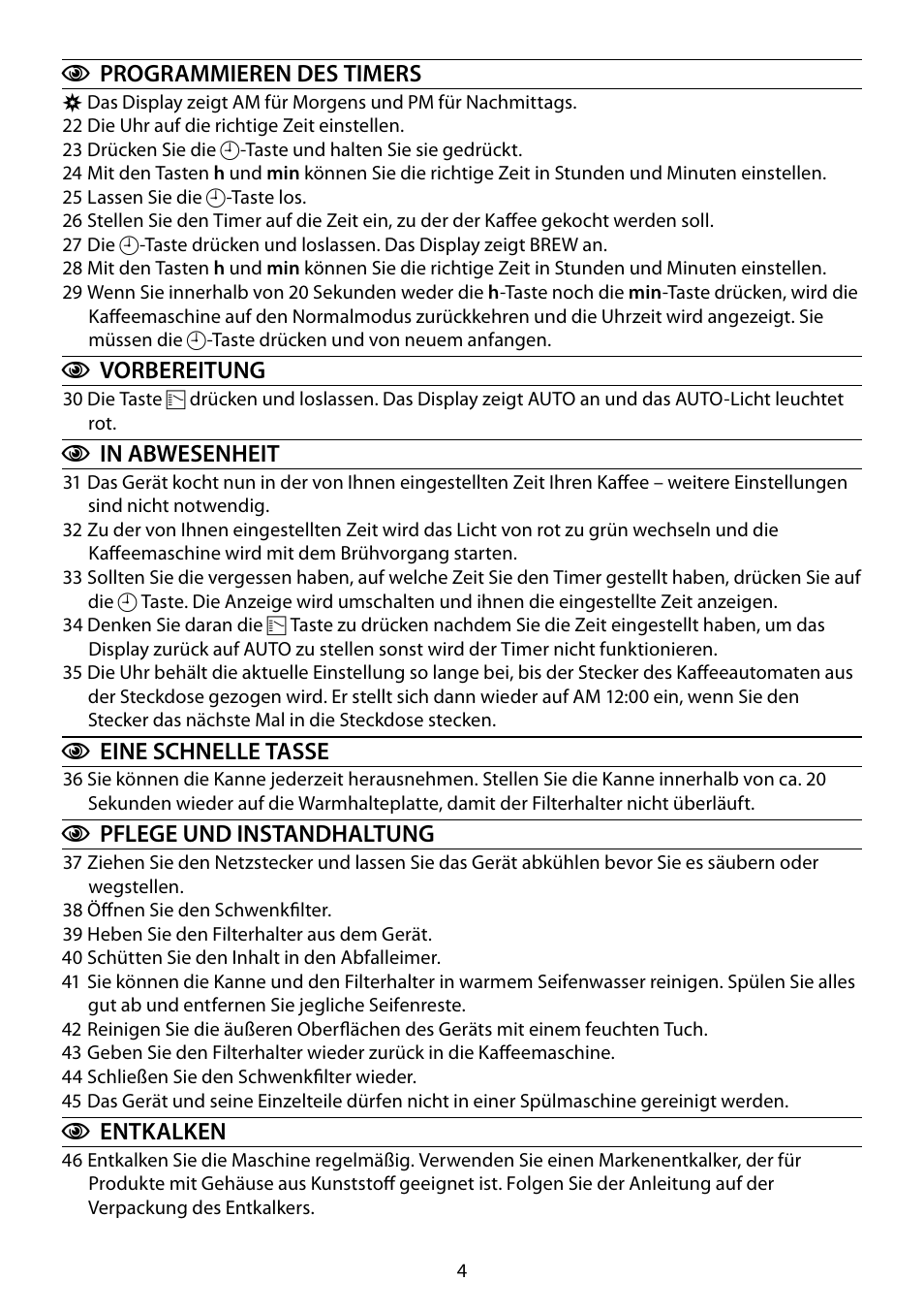 RUSSELL HOBBS STYLO User Manual | Page 4 / 68