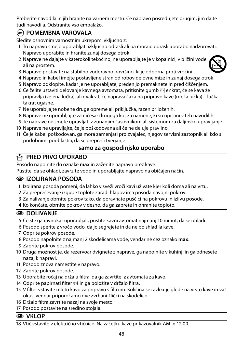 RUSSELL HOBBS STYLO User Manual | Page 48 / 68
