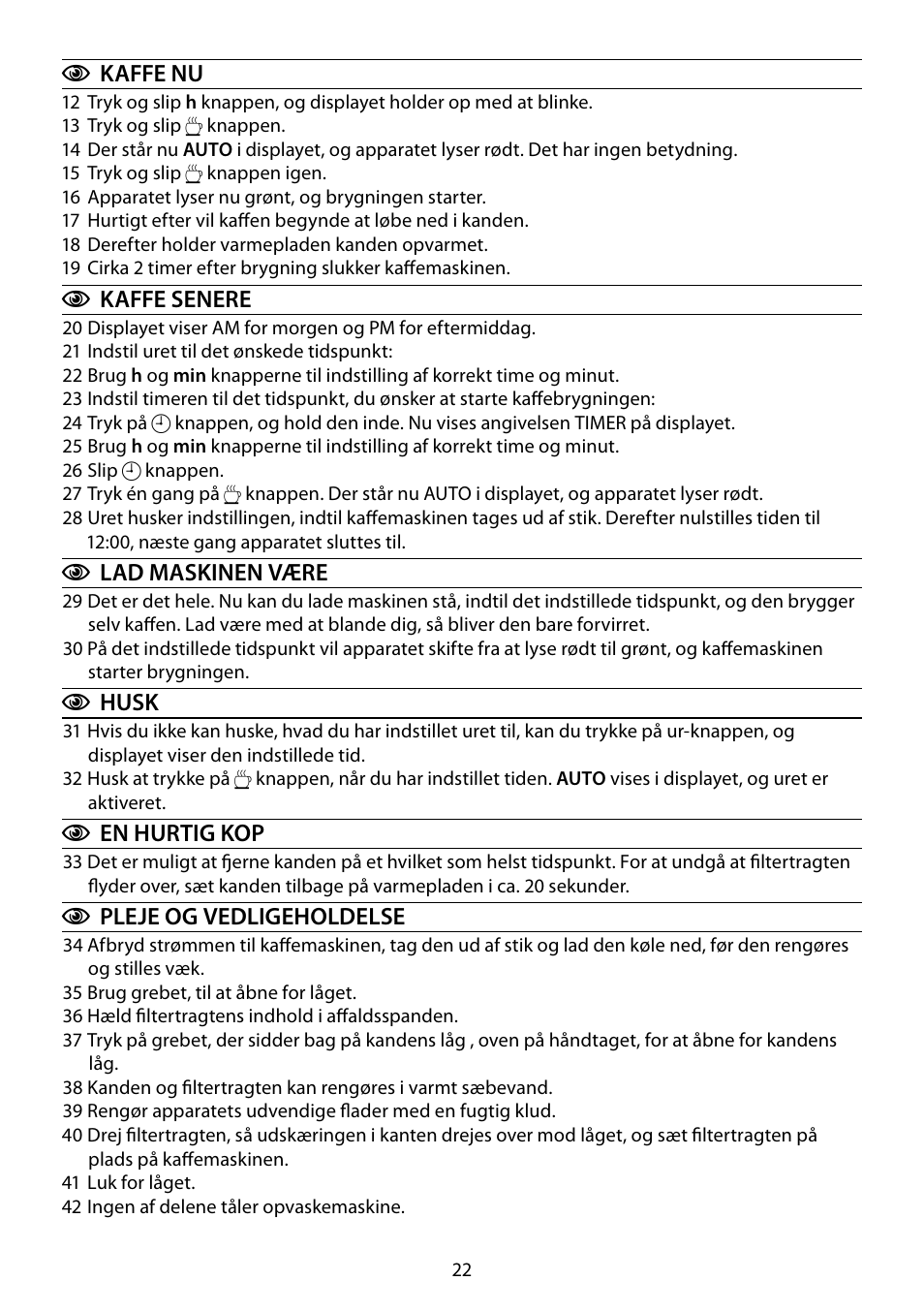 RUSSELL HOBBS GLASS User Manual | Page 22 / 68