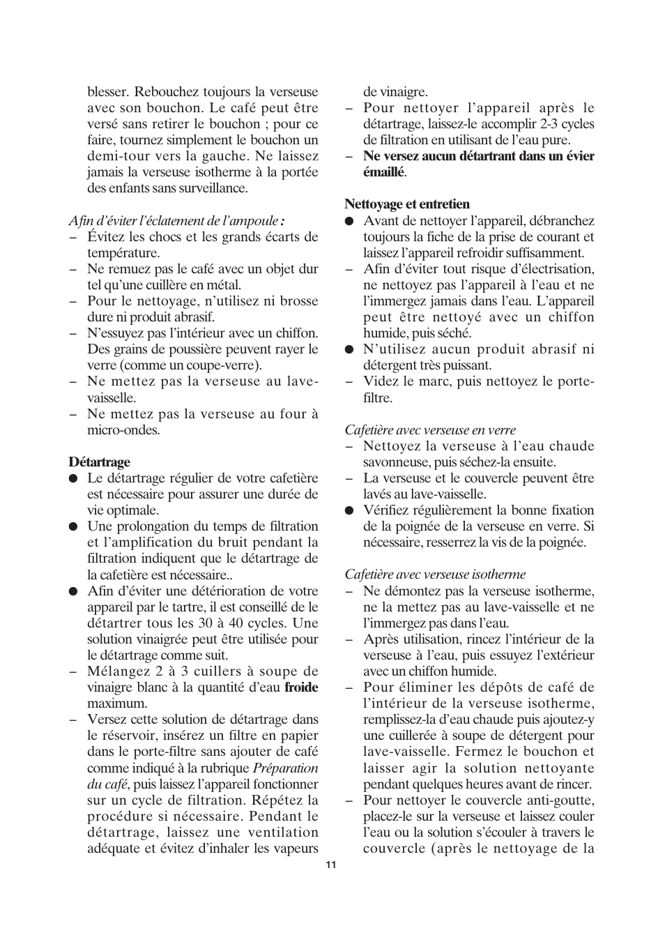 SEVERIN KA 4037 User Manual | Page 12 / 49