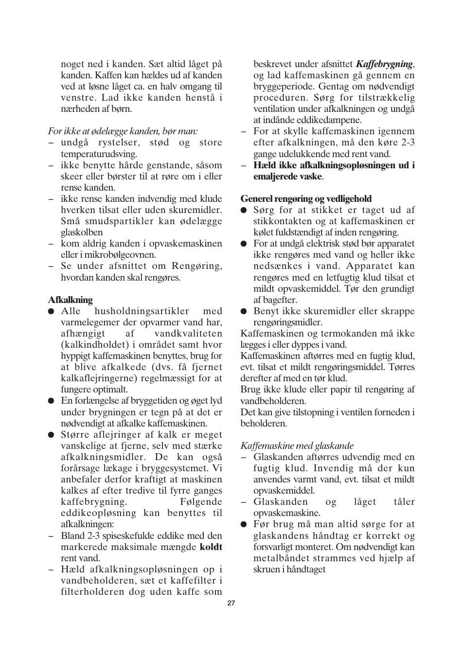 SEVERIN KA 4037 User Manual | Page 28 / 49