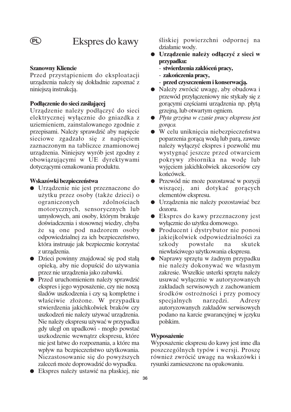 Ekspres do kawy | SEVERIN KA 4037 User Manual | Page 37 / 49