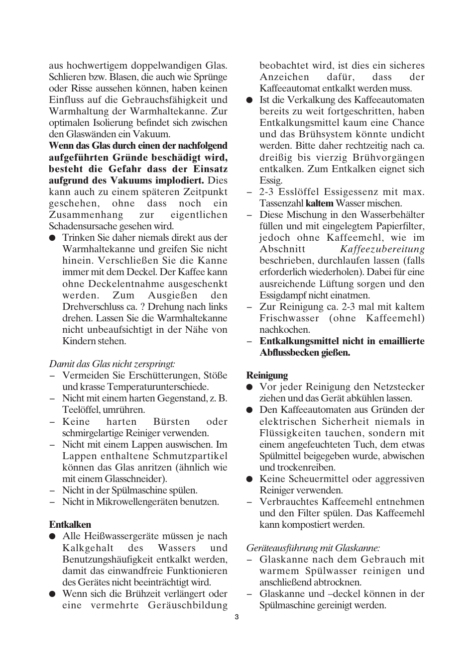 SEVERIN KA 4037 User Manual | Page 4 / 49