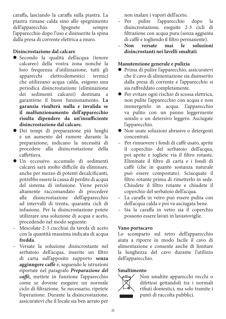 SEVERIN KA 4306 User Manual | Page 25 / 50