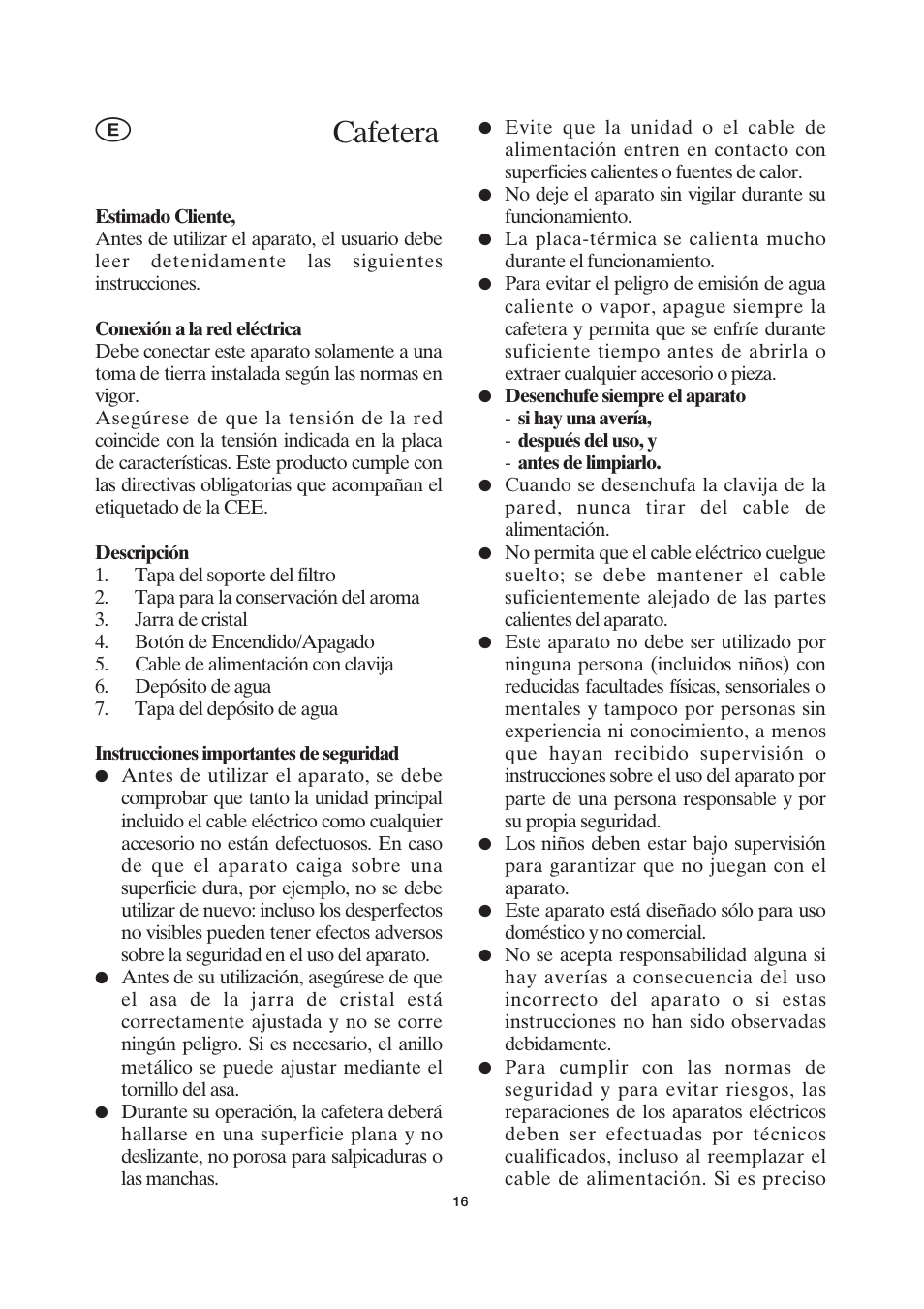 Cafetera | SEVERIN KA 4055 User Manual | Page 16 / 46