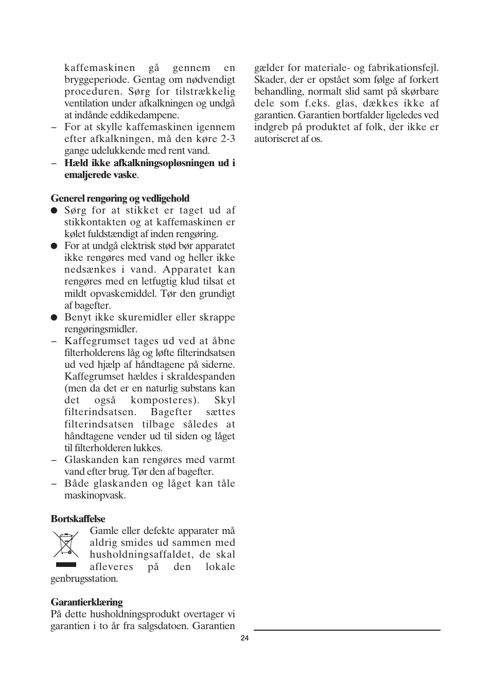 SEVERIN KA 4055 User Manual | Page 24 / 46