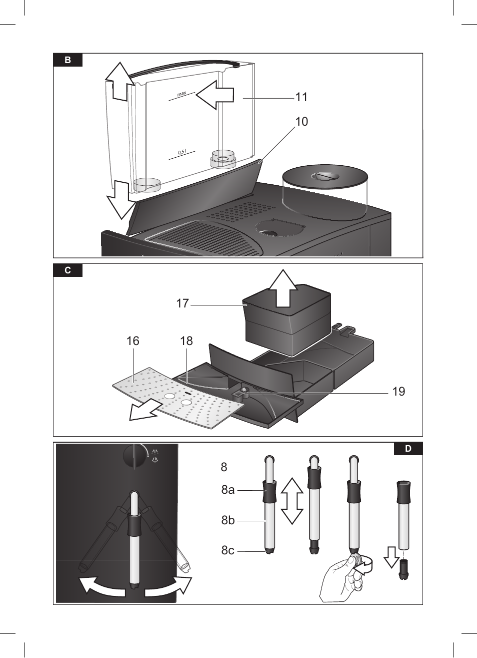 Bosch TCA 5201 User Manual | Page 4 / 100