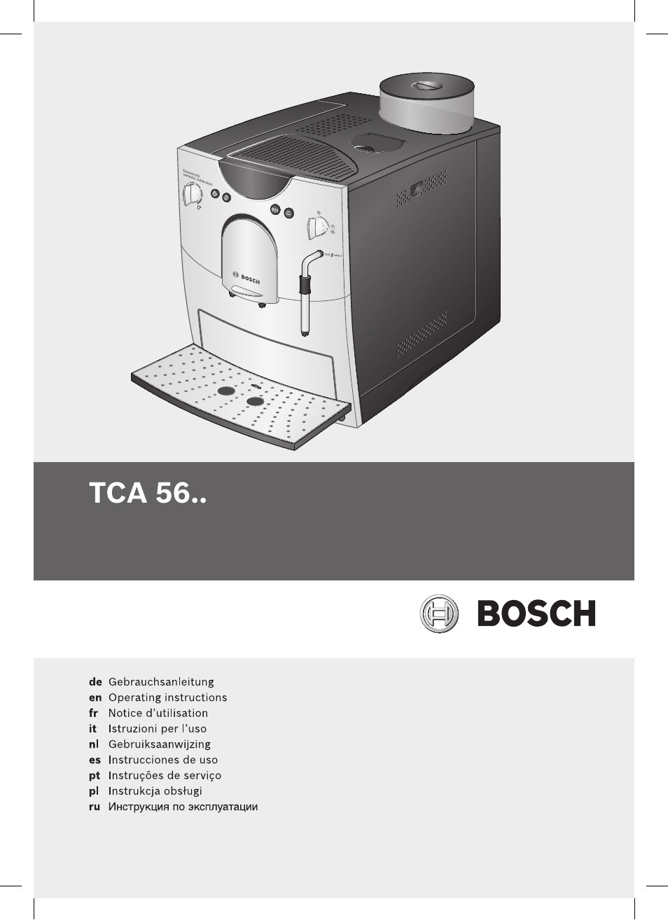 Bosch TCA5608 User Manual | 102 pages