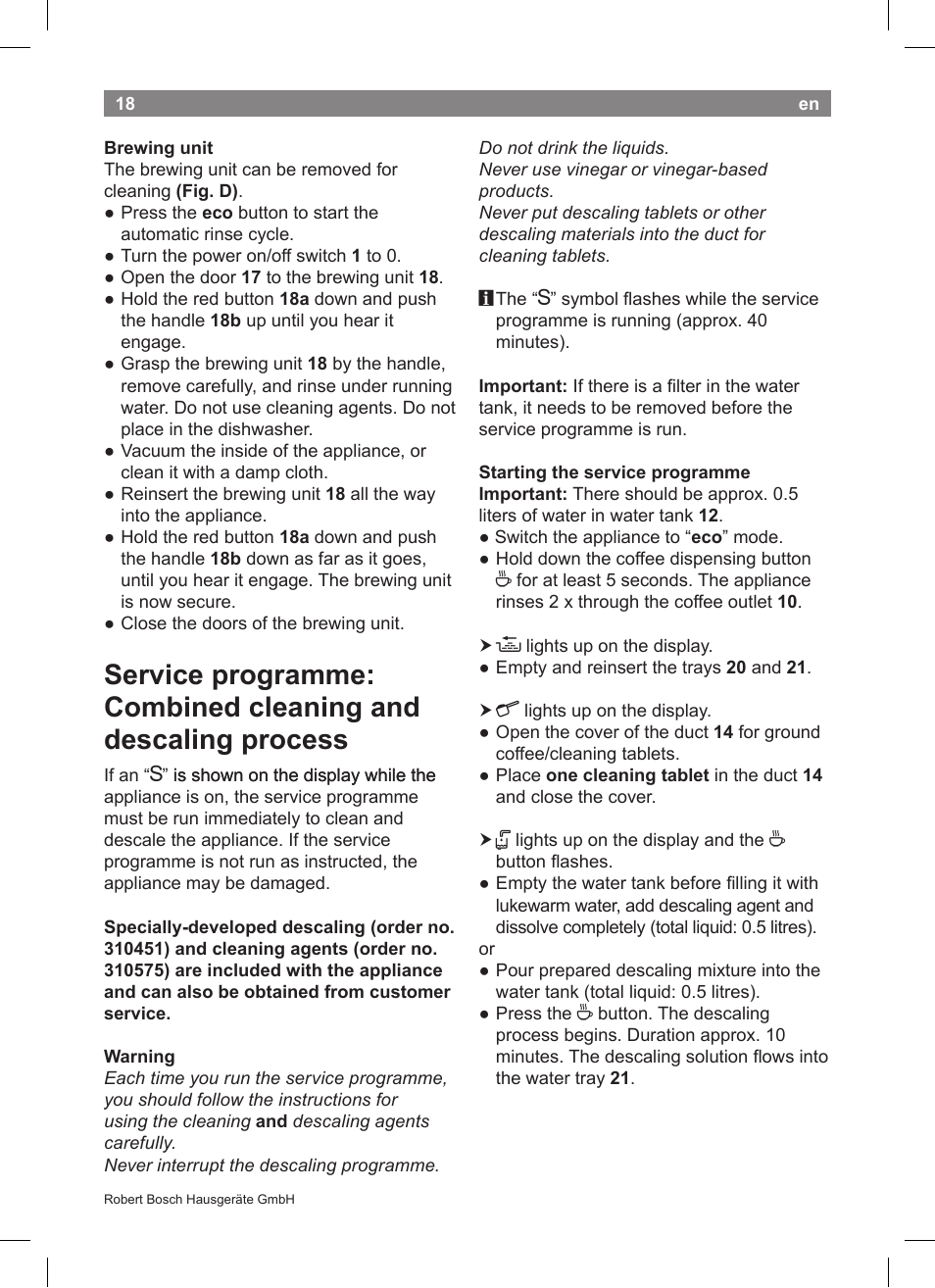 Bosch TCA5608 User Manual | Page 20 / 102