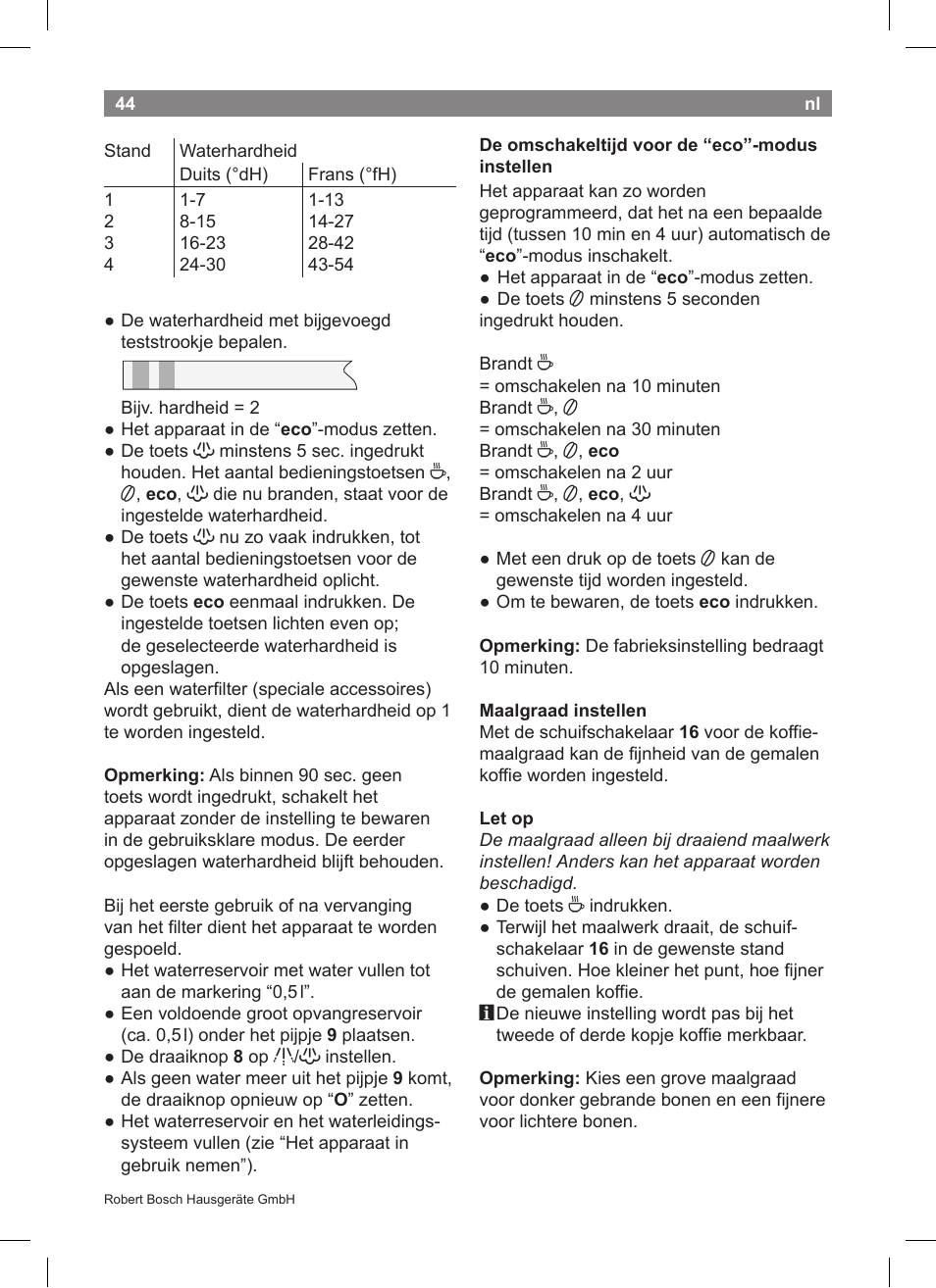 Bosch TCA5608 User Manual | Page 46 / 102