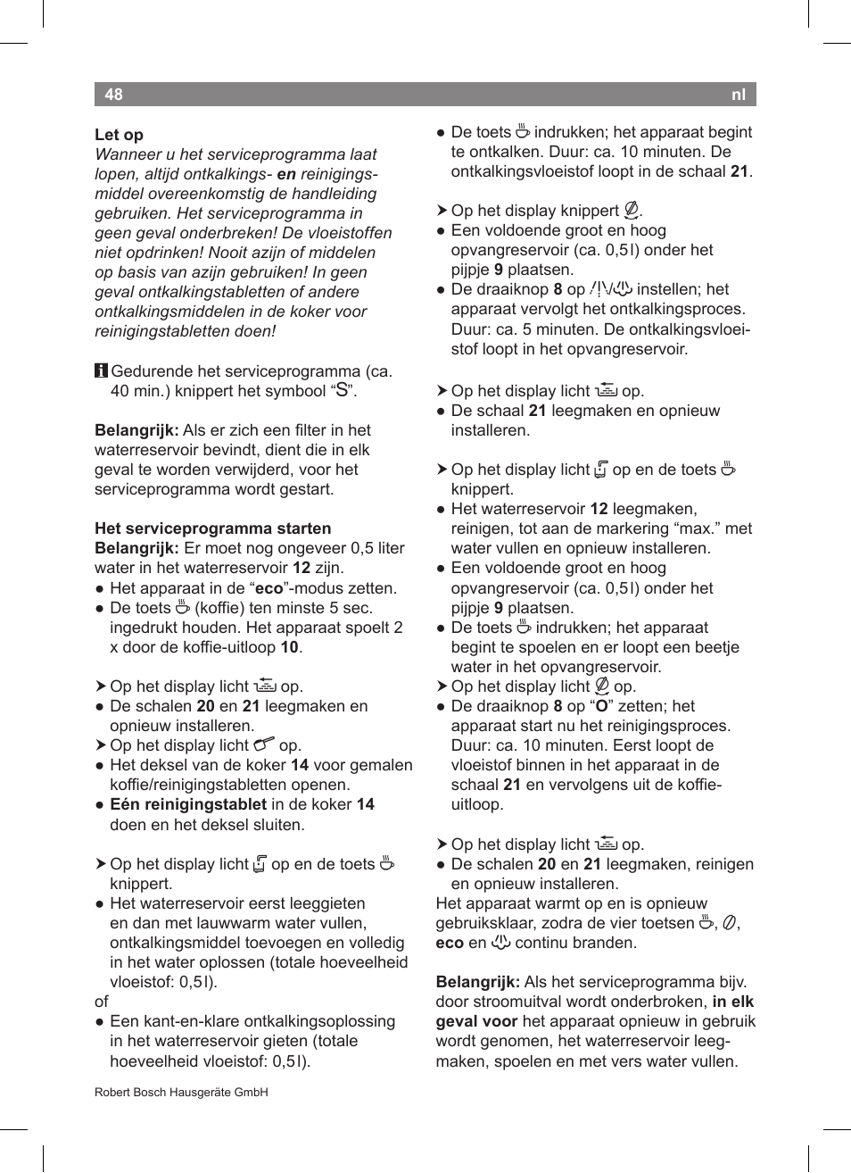 Bosch TCA5608 User Manual | Page 50 / 102