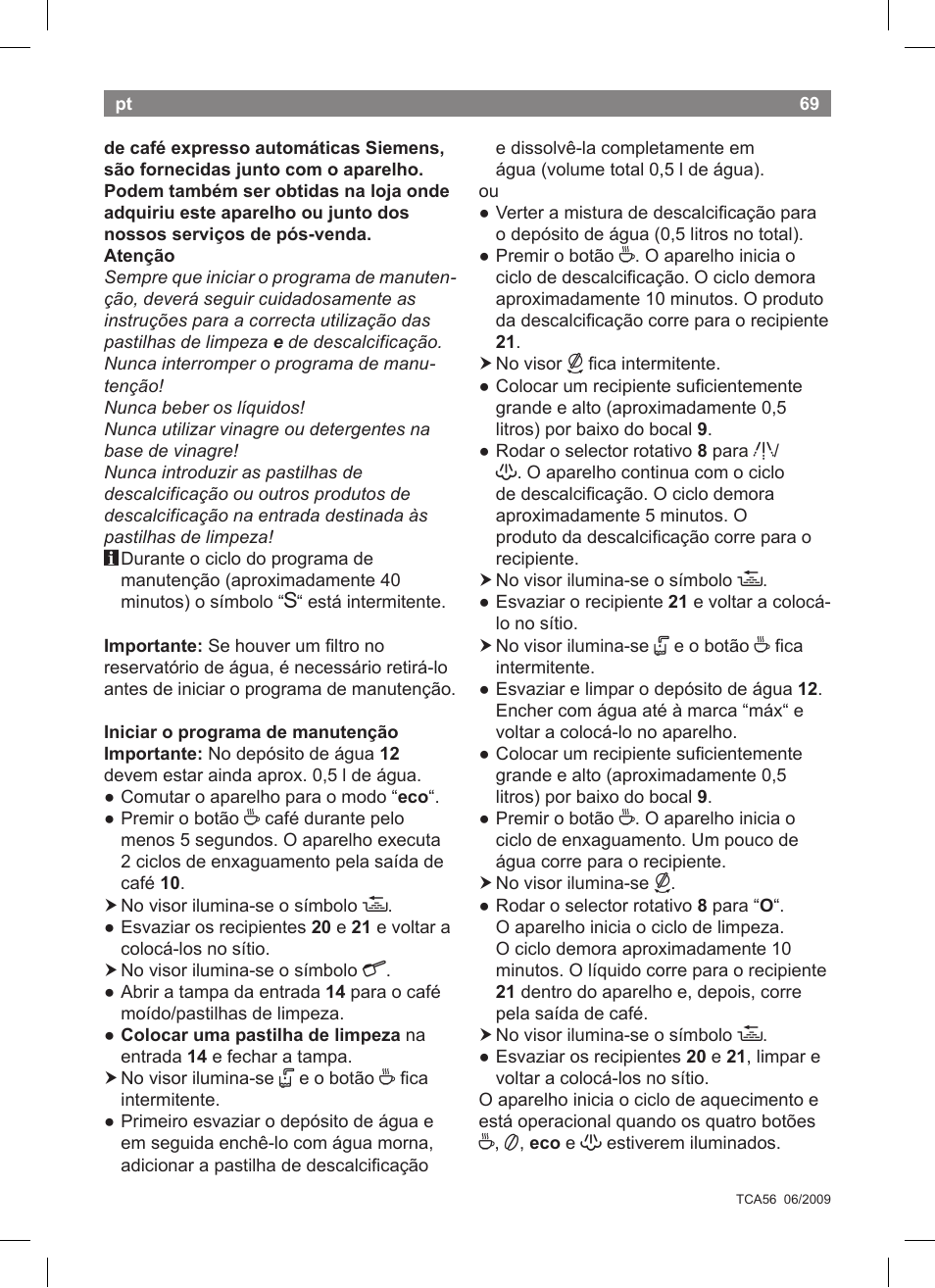 Bosch TCA5608 User Manual | Page 71 / 102