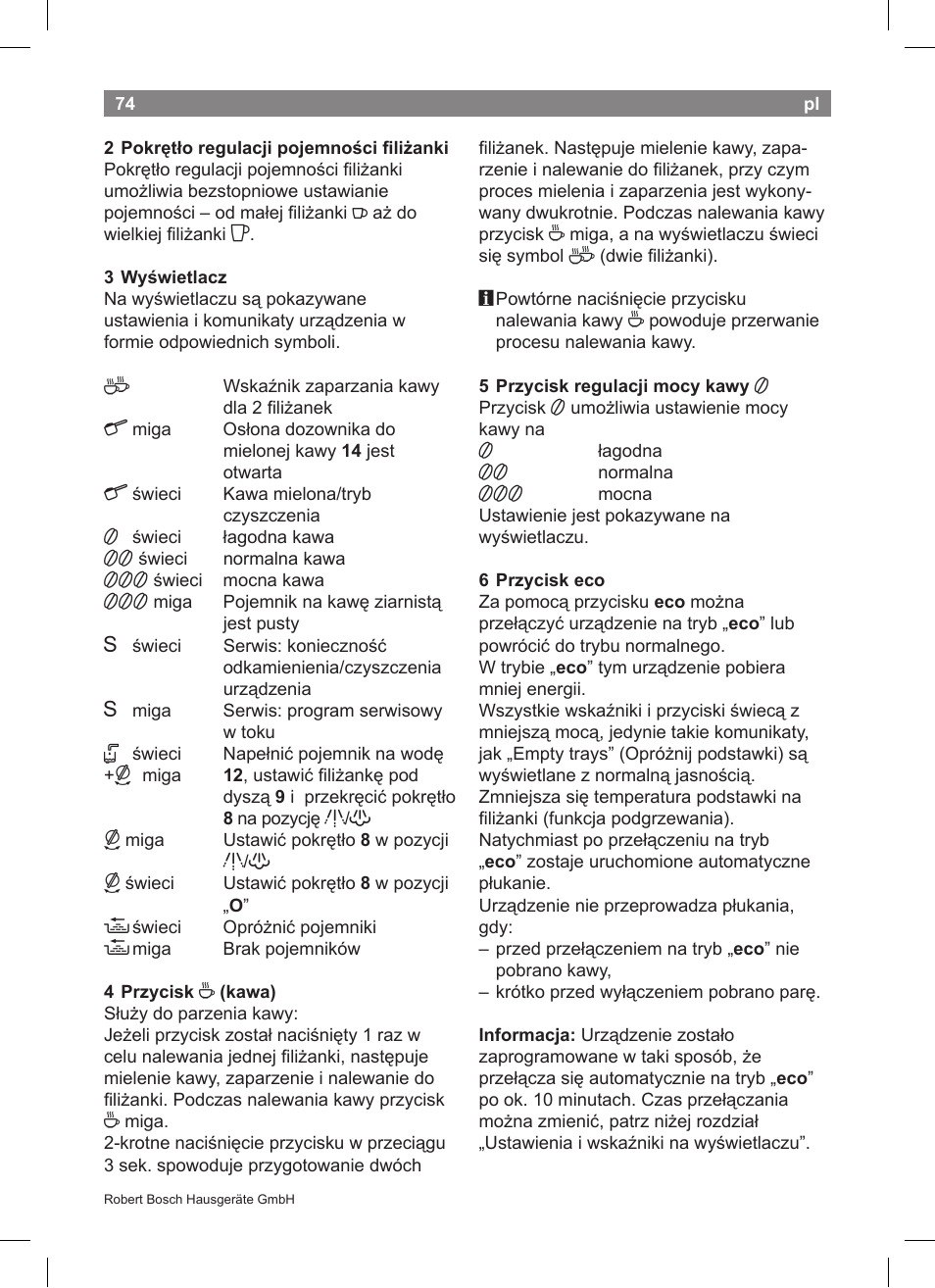 Bosch TCA5608 User Manual | Page 76 / 102