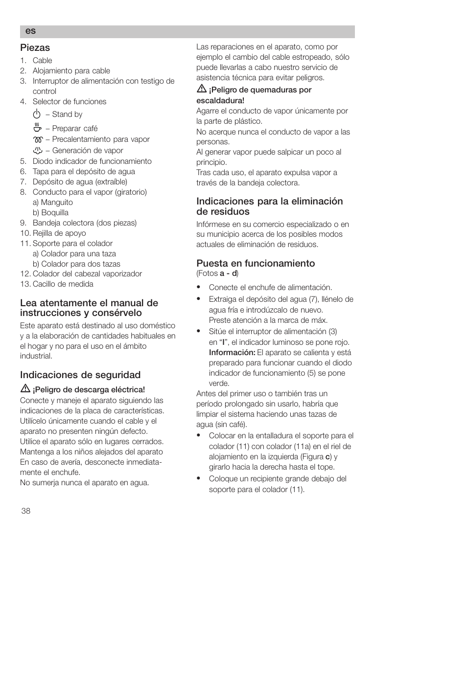Bosch TCA-4101 User Manual | Page 42 / 86