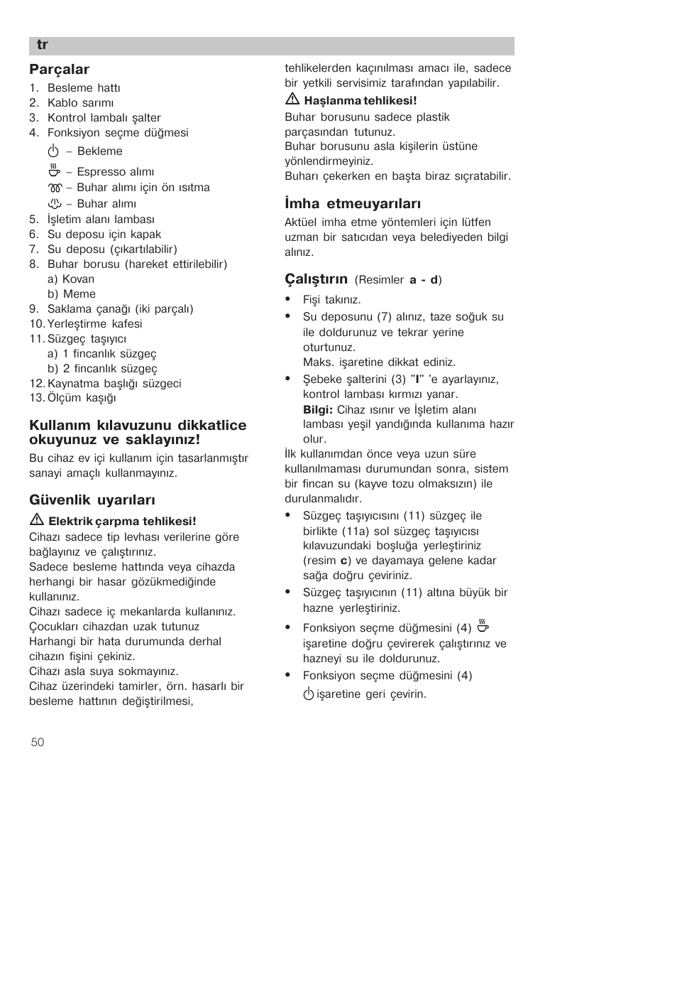 Bosch TCA-4101 User Manual | Page 54 / 86