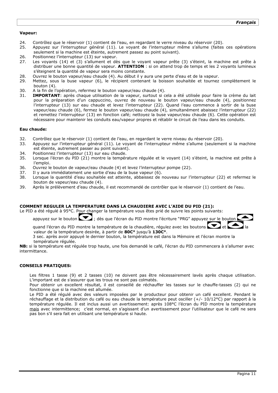 LELIT PL41PLUS User Manual | Page 11 / 24