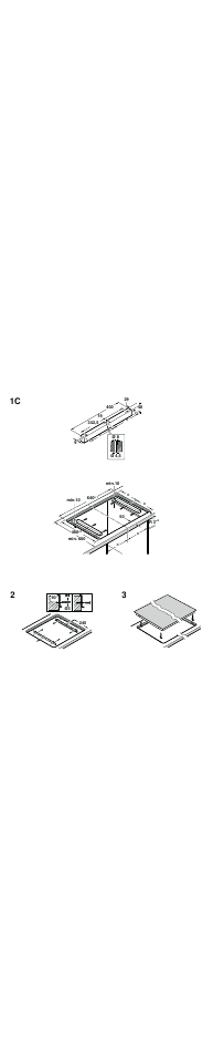 Bosch PKF751T14E Bords biseautés Table vitrocéramique - 70 cm User Manual | Page 2 / 10