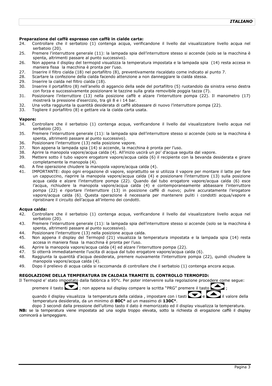 LELIT PL41TEM User Manual | Page 3 / 24