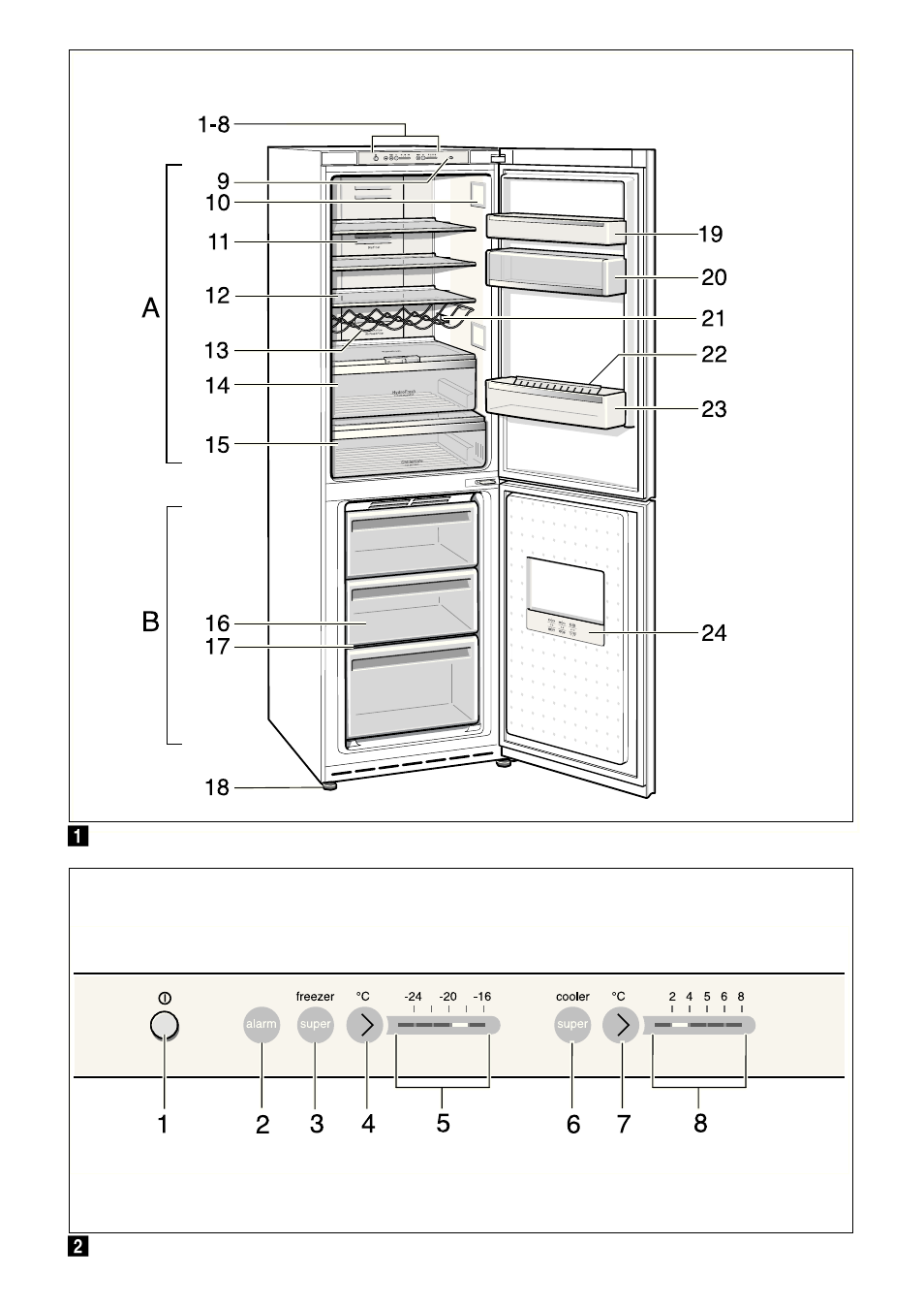 Bosch KGN36SM30 Réfrigérateur-congélateur combiné Premium Luxe User Manual | Page 140 / 143
