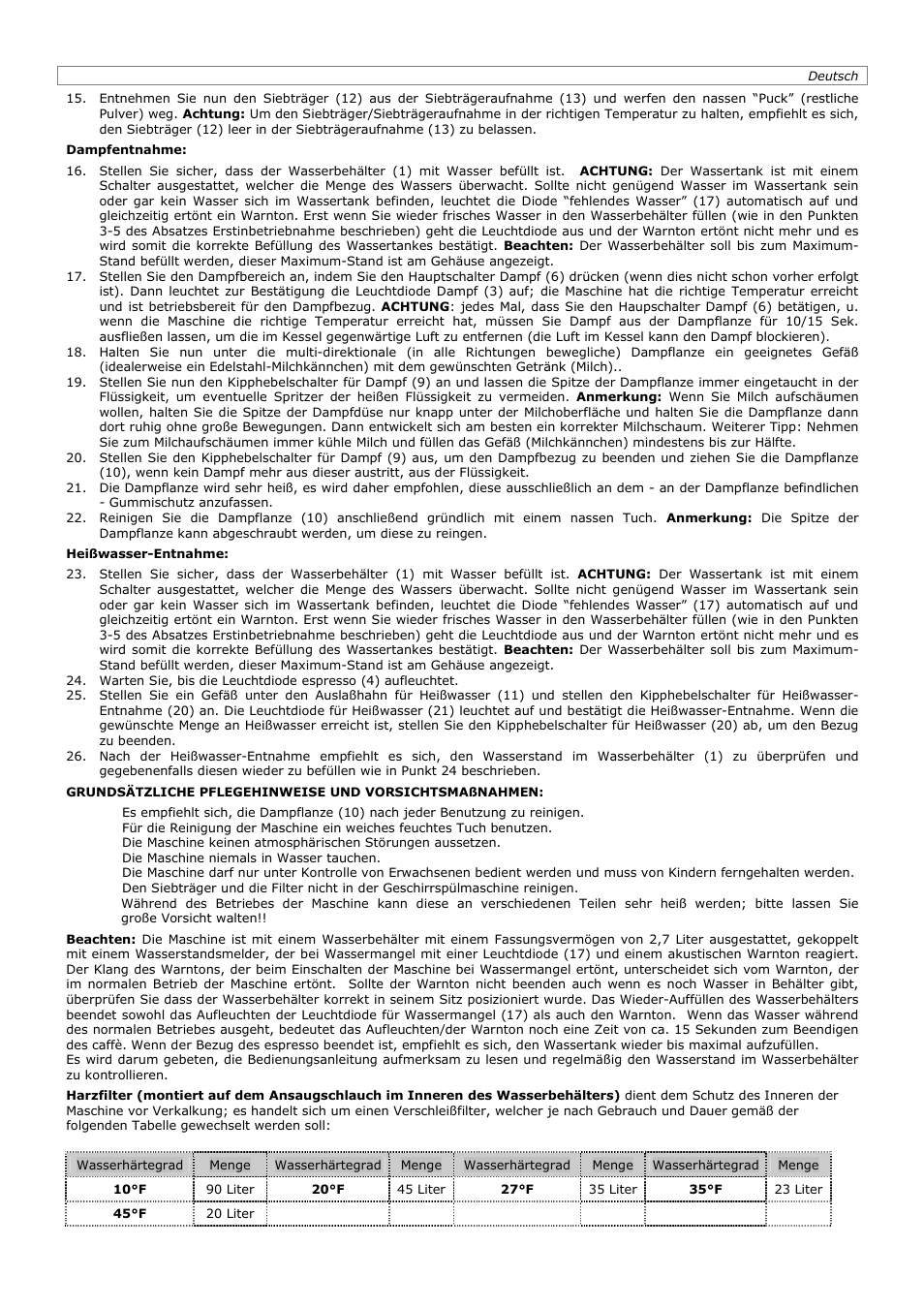 LELIT PL61 User Manual | Page 10 / 20