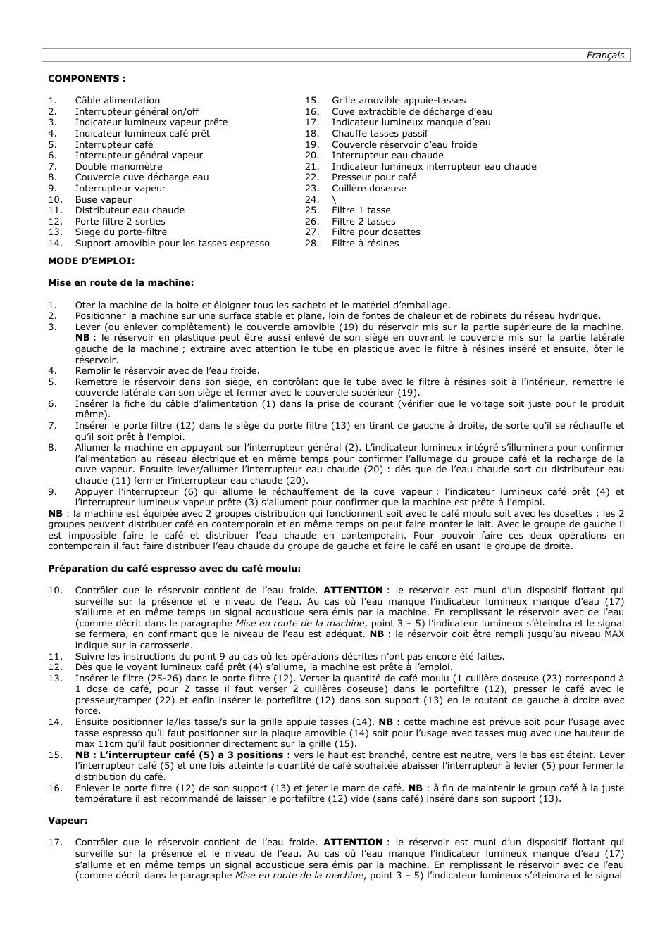 LELIT PL61 User Manual | Page 12 / 20