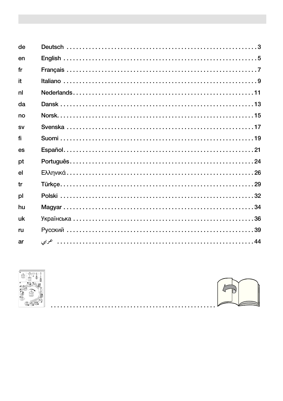 Bosch MSM66150 Mixeur plongeant blanc gris User Manual | Page 2 / 48