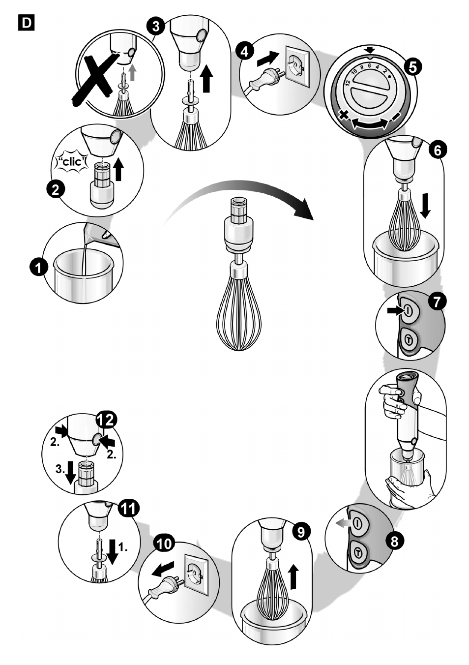 Bosch MSM66150 Mixeur plongeant blanc gris User Manual | Page 48 / 48