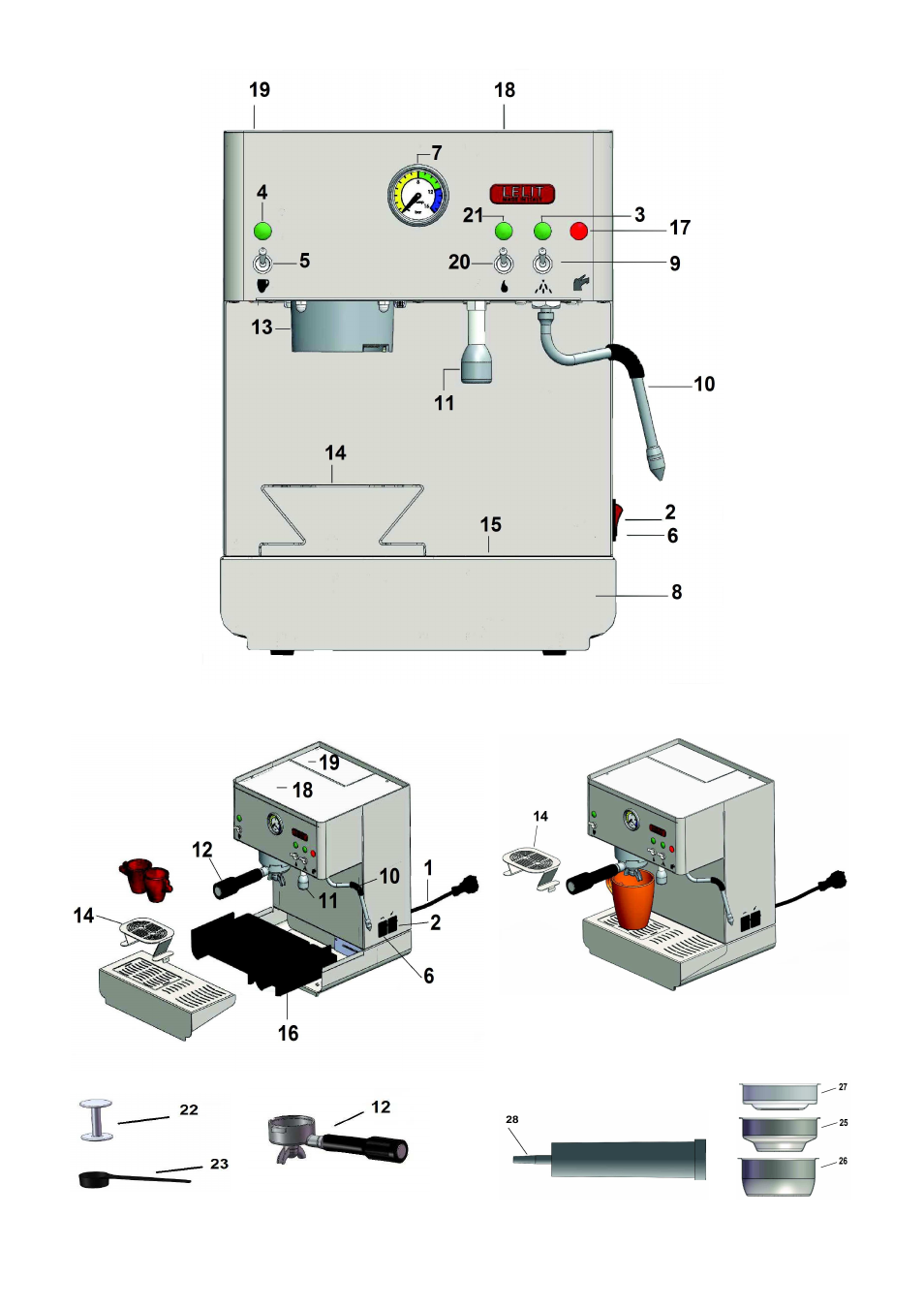 LELIT PL60 User Manual | Page 2 / 12