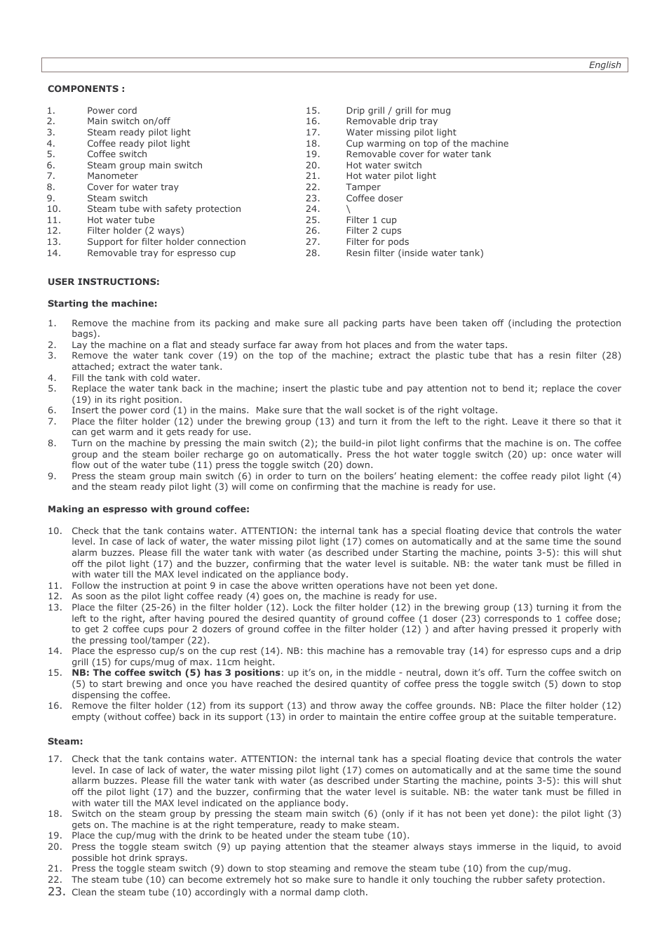 LELIT PL60 User Manual | Page 6 / 12