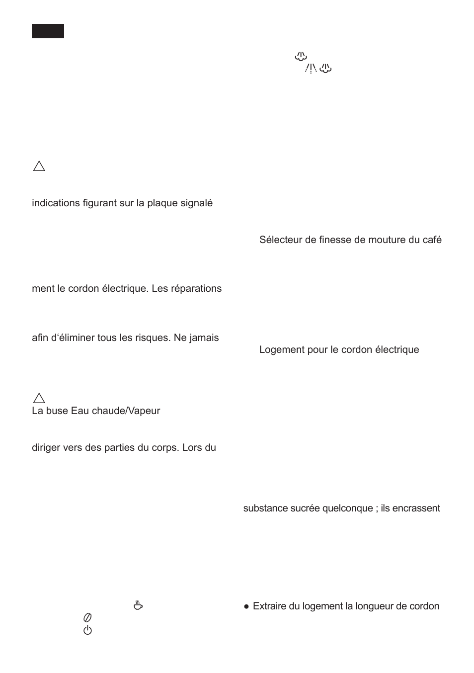 Consignes de sécurité, Présentation de la machine, Avant la première utilisation | Siemens TK 54001 User Manual | Page 24 / 93