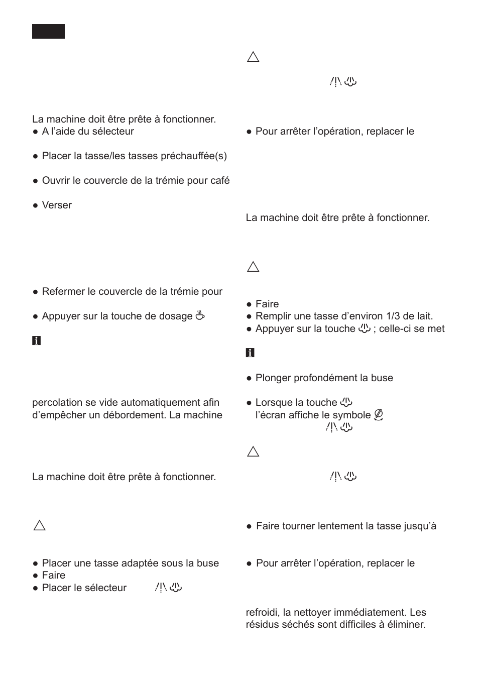 Faire de la mousse avec du lait, Préparer de l’eau chaude | Siemens TK 54001 User Manual | Page 28 / 93