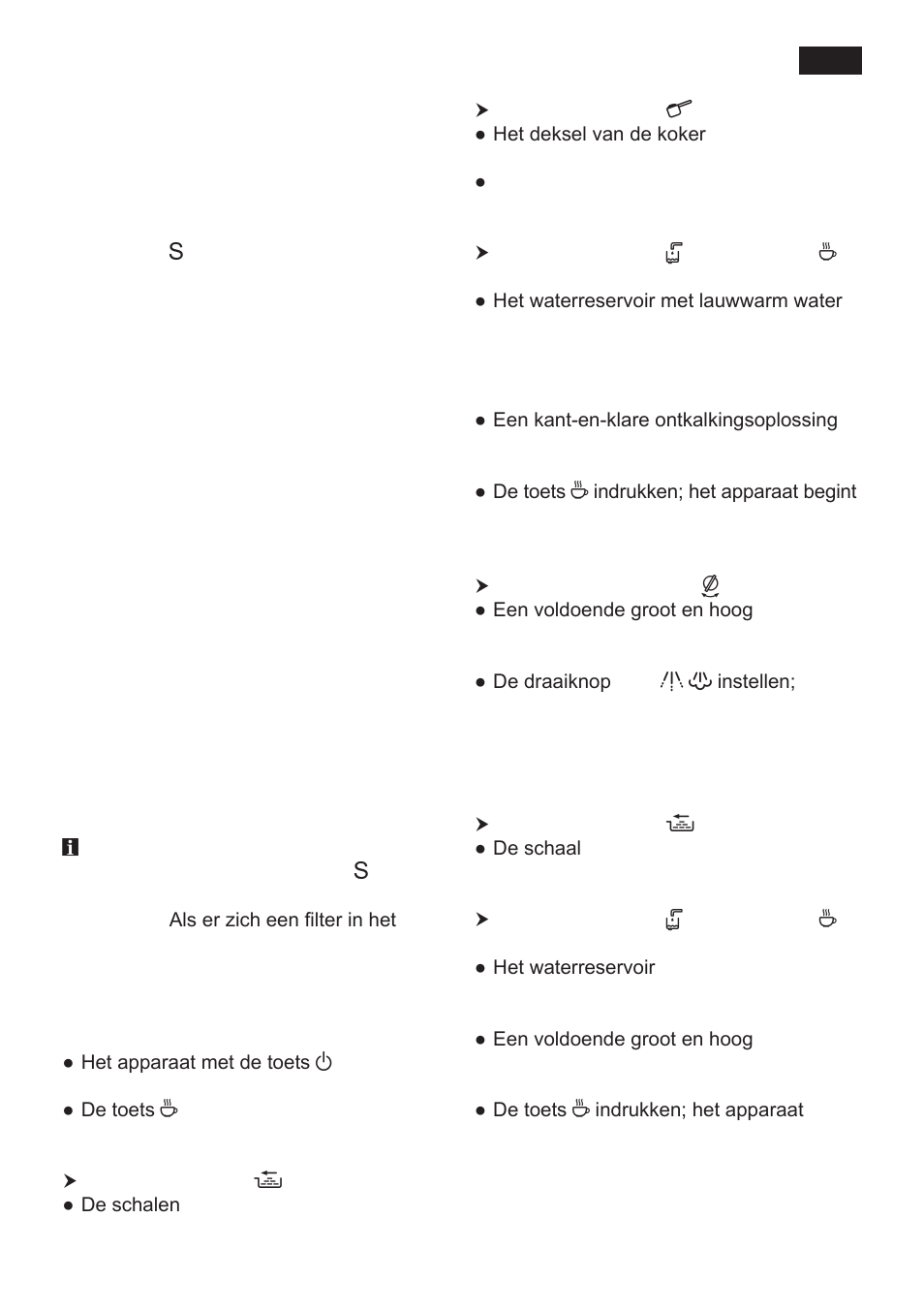 Serviceprogramma: ontkalken en reinigen in één | Siemens TK 54001 User Manual | Page 49 / 93