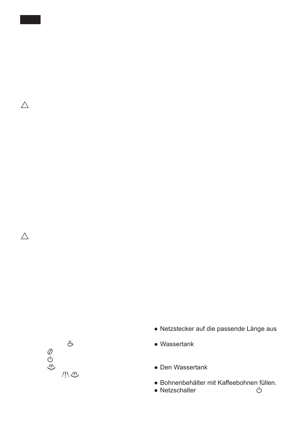 Sicherheitshinweise, Auf einen blick, Vor dem ersten gebrauch | Siemens TK 54001 User Manual | Page 6 / 93