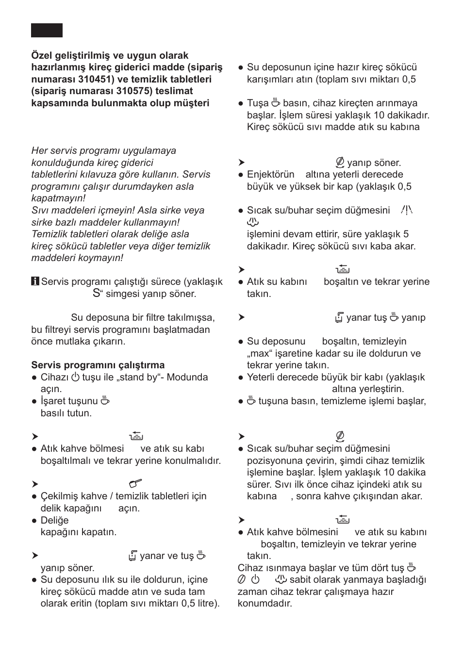 Siemens TK 54001 User Manual | Page 68 / 93