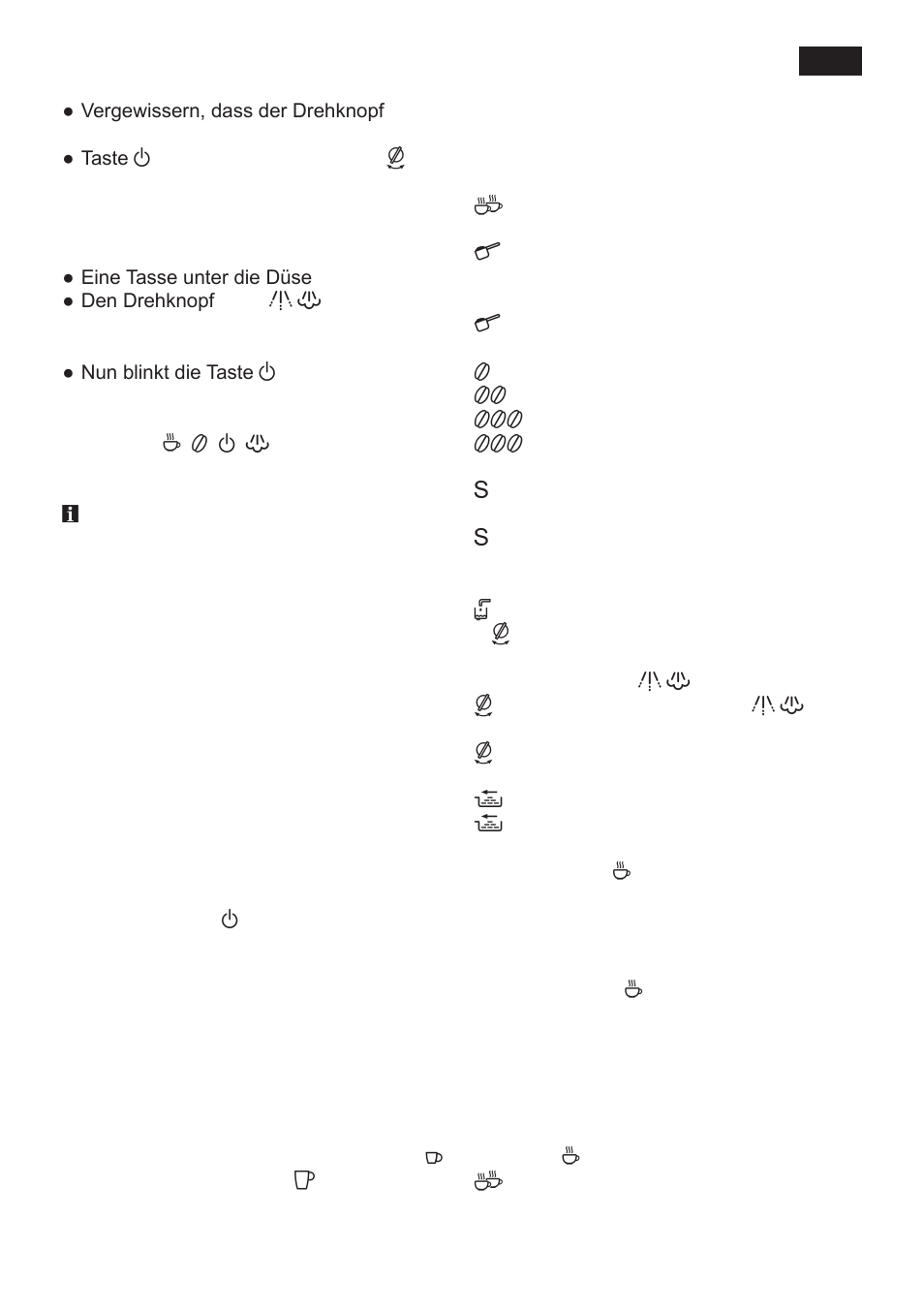 Bedienelemente | Siemens TK 54001 User Manual | Page 7 / 93