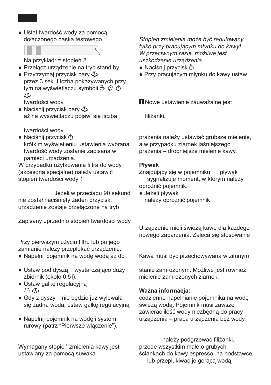 Przygotowywanie kawy | Siemens TK 54001 User Manual | Page 74 / 93