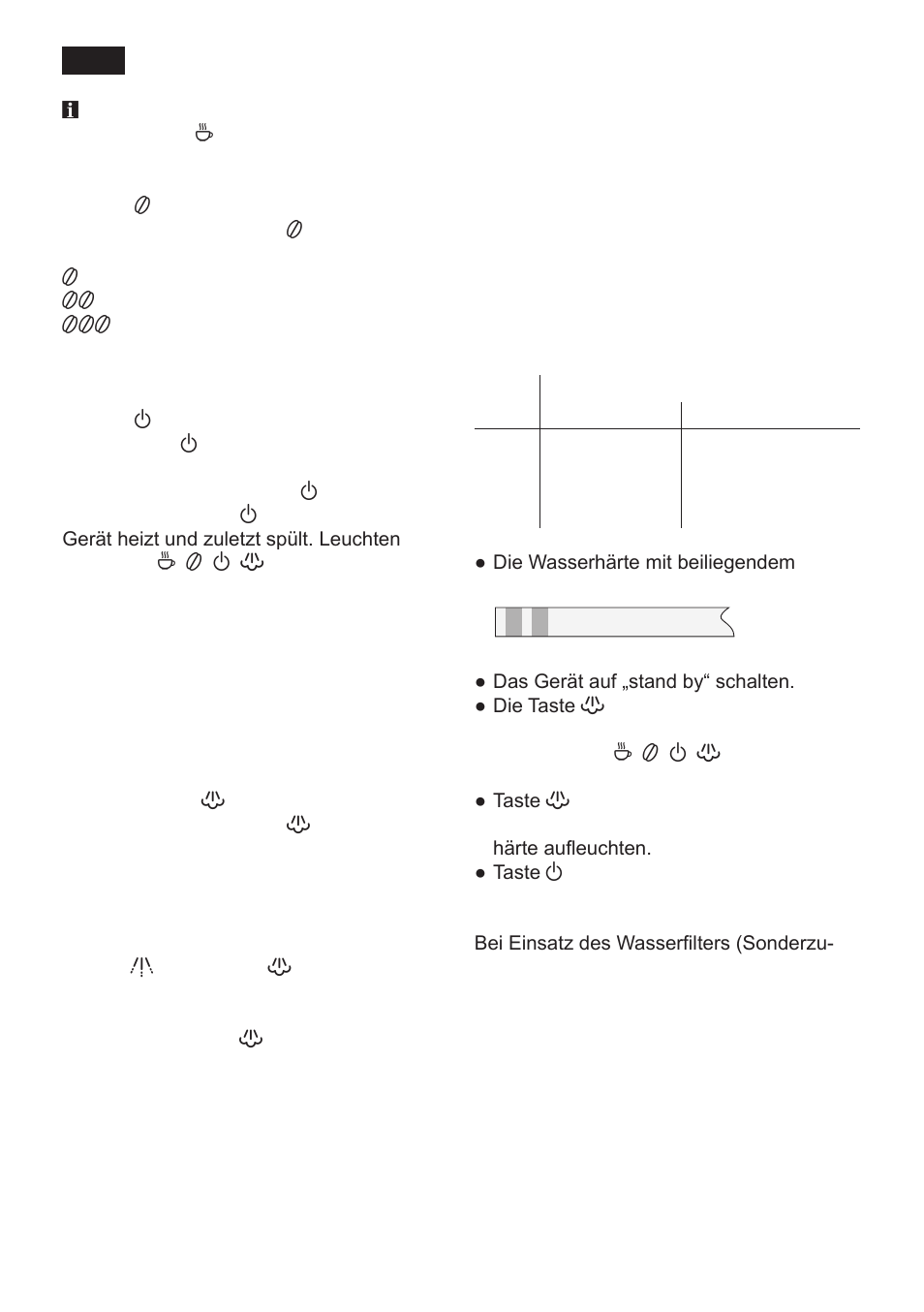Einstellungen und optische anzeige | Siemens TK 54001 User Manual | Page 8 / 93