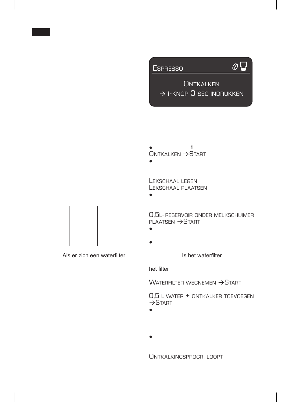 Ontkalken | Siemens TK76001 User Manual | Page 104 / 136