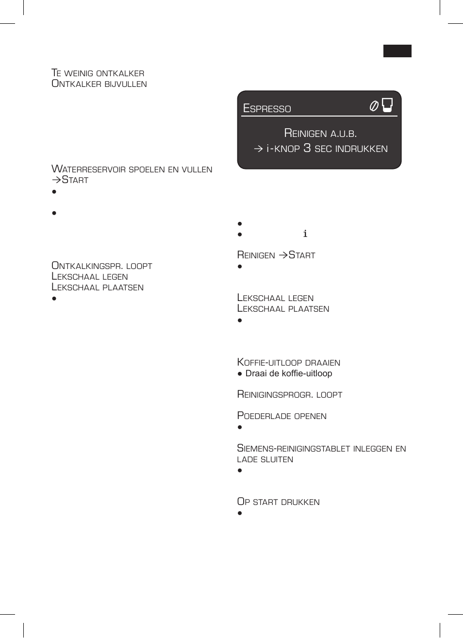 Reinigen | Siemens TK76001 User Manual | Page 105 / 136