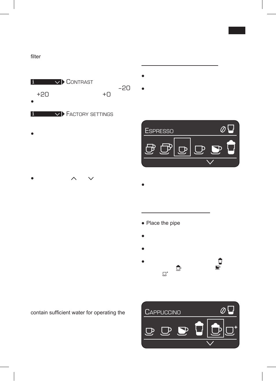 Preparation using coffee beans | Siemens TK76001 User Manual | Page 37 / 136