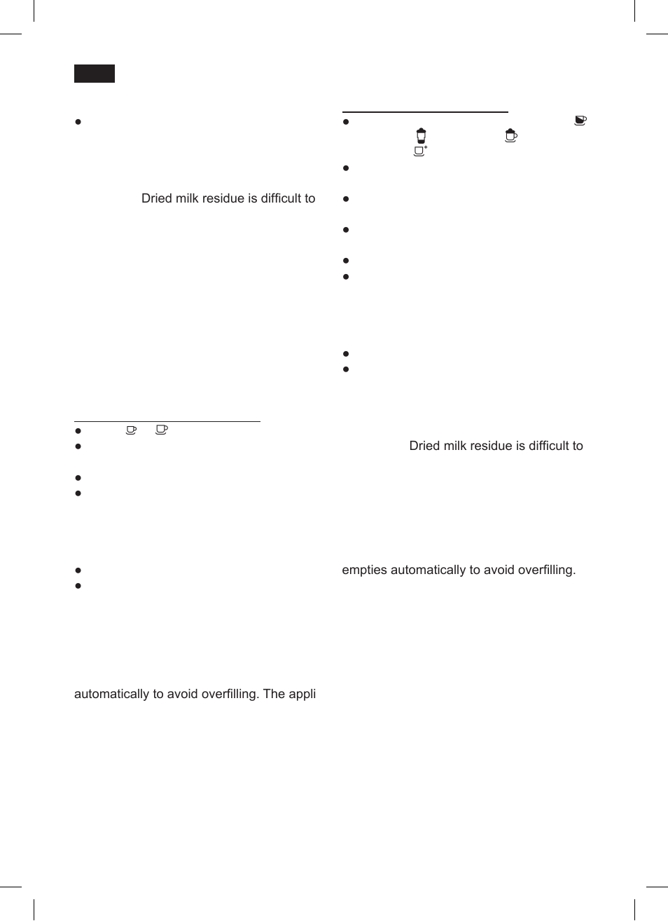 Preparation using ground coffee | Siemens TK76001 User Manual | Page 38 / 136