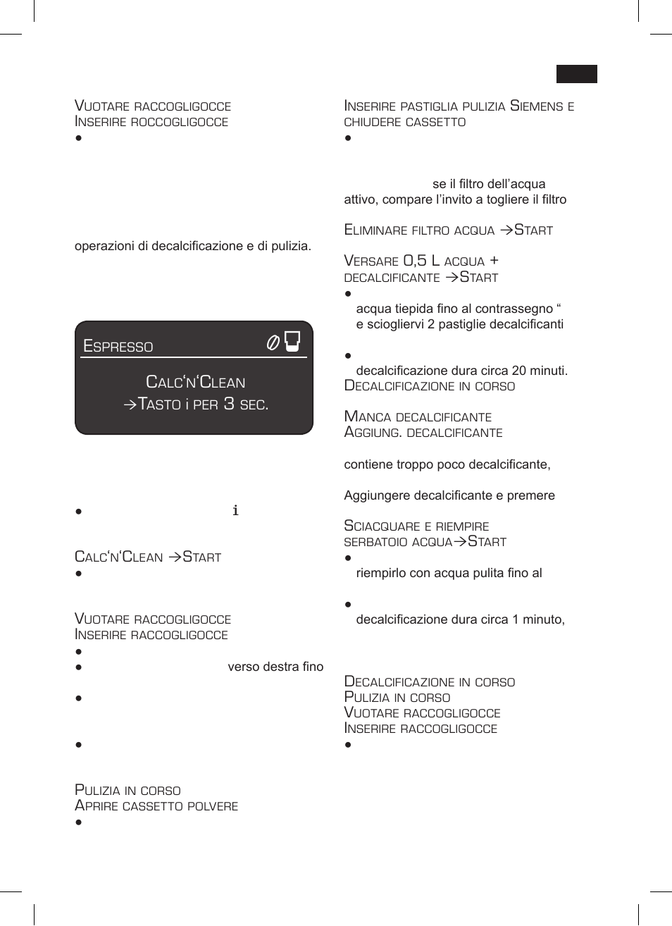 Calc‘n‘clean | Siemens TK76001 User Manual | Page 85 / 136