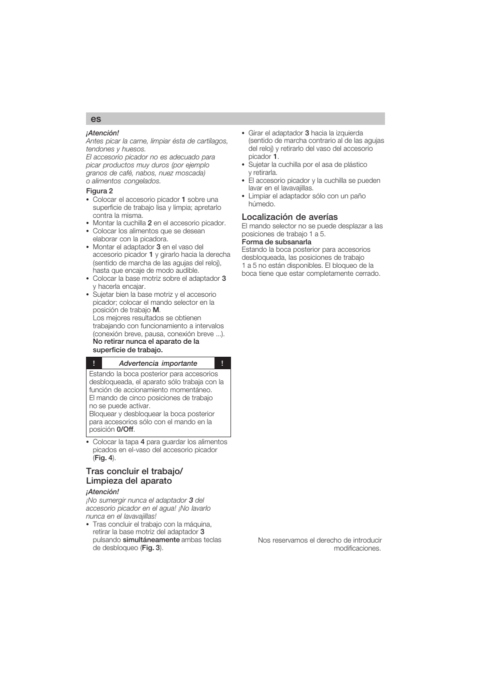 Bosch MFQ3530 Batteur blanc Gris User Manual | Page 12 / 29