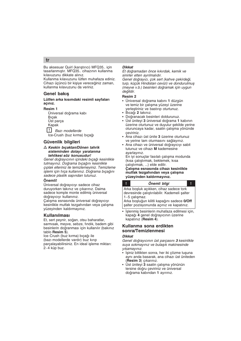 Bosch MFQ3530 Batteur blanc Gris User Manual | Page 16 / 29